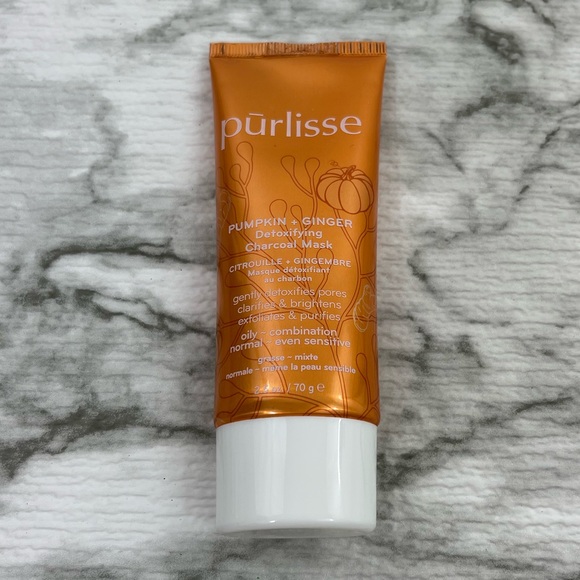 This PURLISSE BEAUTY Pumpkin + Ginger Detoxifying Charcoal Mask - Picture 4 of 10